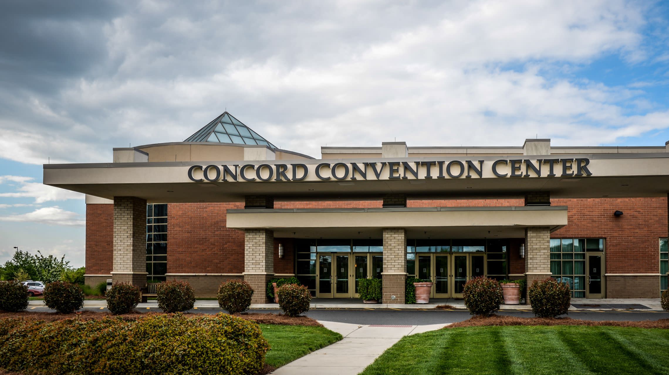 A photo of the Concord Convention Center.